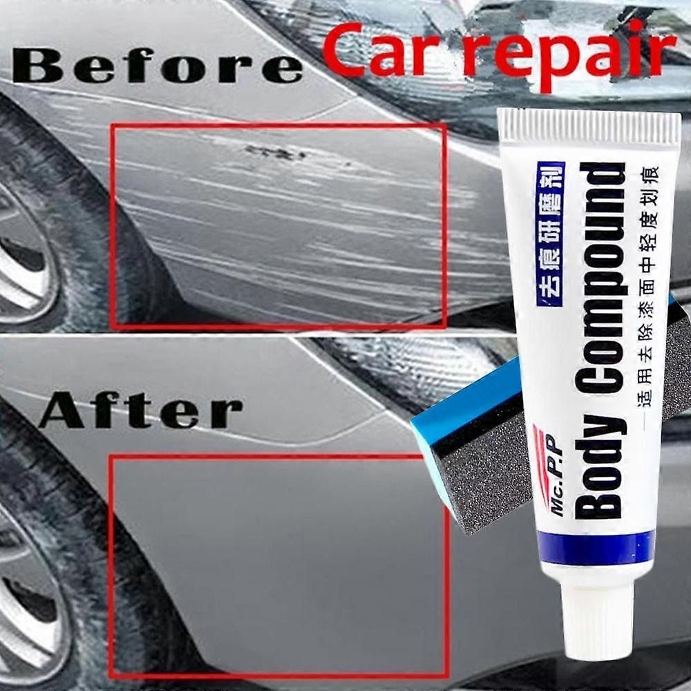 Car Scratch Remover Body Compound Scratch Repair Kit Scratch Removal Auto Care Remove Scratches from cars and motorcycles Car Paint Scratch Remover & Restorer Kit with Applicator -
