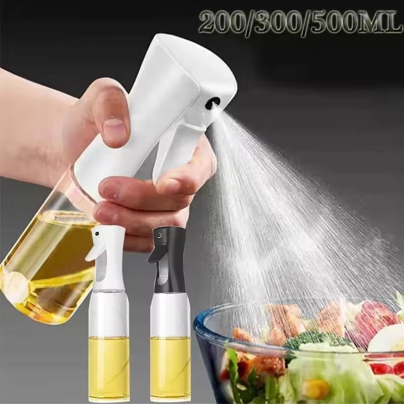 New Oil Sprayer & Dispenser Food Grade Kitchen Bottle for Olive Oil Frying Grilling Gift Oil Distributor-Multi-Use Tool idely Used for Salad Making, Baking, Frying, Gadgets Accessories for Air Fryer -