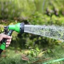 High Pressure Water Gun Car Wash Gardening Multipurpose 7-Way Jet Sprayer Adjustable Nozzle Hose Watering Gun Lawn Hose Irrigation High Pressure Water Gun for Garden Plant Flower Lawn Vegetable-