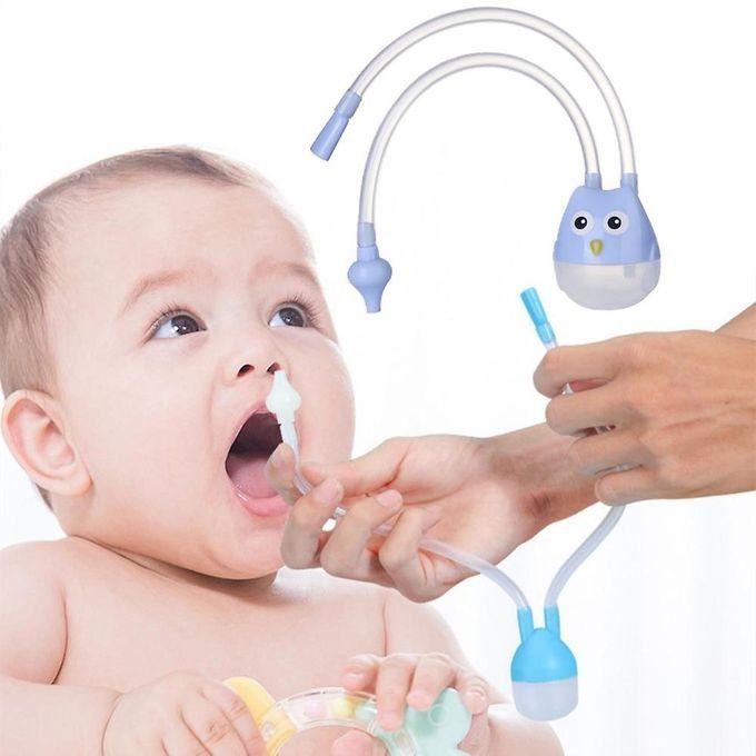 Nasal Aspirator for Baby, Nose Aspirator for Toddlers, Baby Nose Sucker, Nose Cleaner Suction For Children Newborn Infant - Vacuum Suction Manual Nasal Aspirator Congestion Relief  -