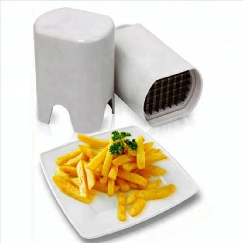 Potato Shredder Chips Cutter French Fry Cutter Natural Cut Rapid Slicer Vegetable Potato Tool Mandoline Slicer for Kitchen, Potato Slicer for Chips, Vegetable & Food Cutter Kitchen Faster Slice -