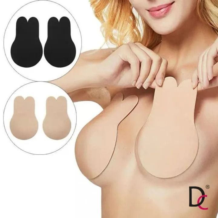 Breast Lifting Bra Push Up Bra Nipple Covers Boob Tape- Breathable & Invisible Silicone Sticker for Women Reusable Sticky Breast Lift Up Tape Bras Lingerie & Underwear Accessories women clothes -
