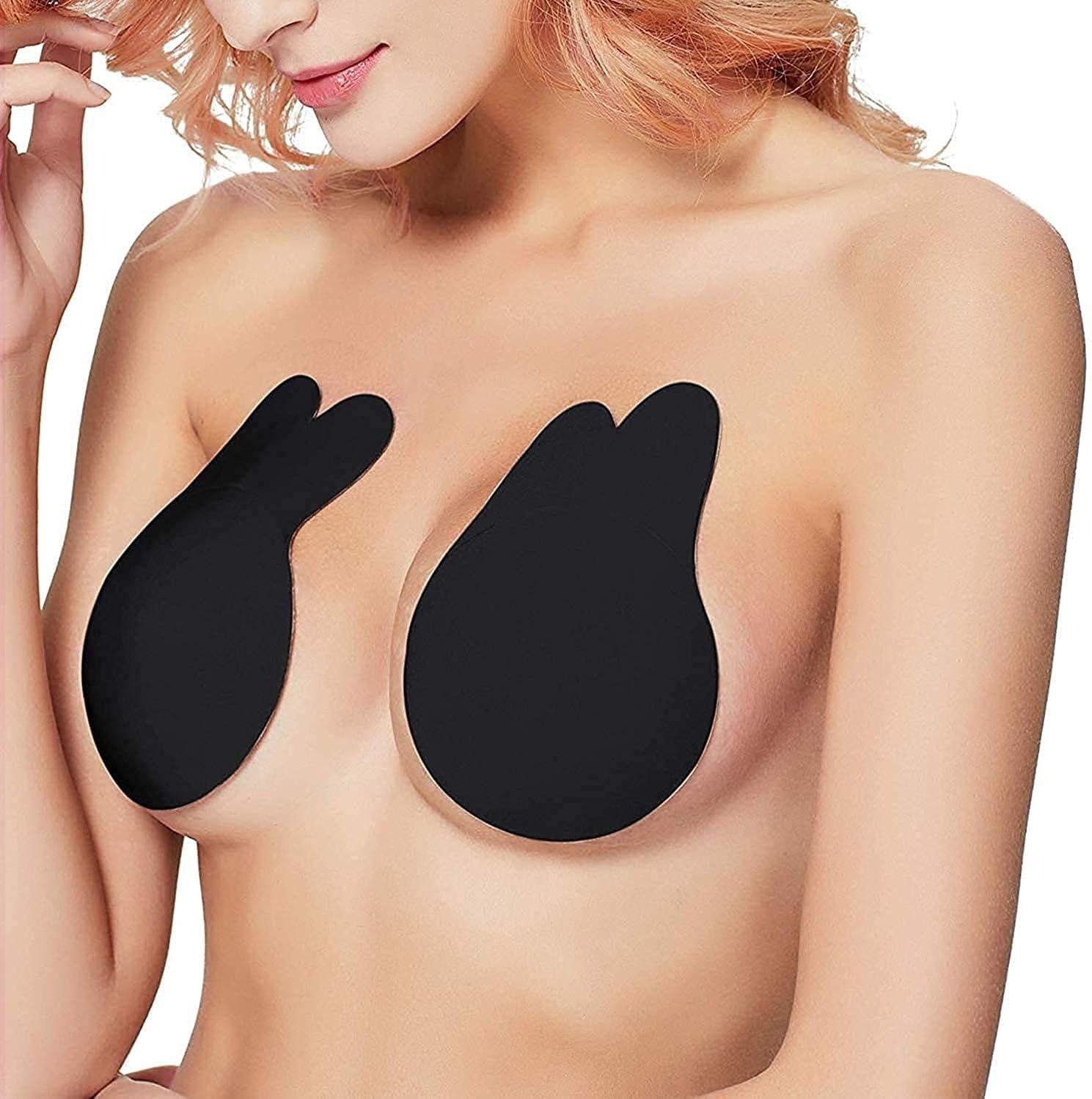 Breast Lifting Bra Push Up Bra Nipple Covers Boob Tape- Breathable & Invisible Silicone Sticker for Women Reusable Sticky Breast Lift Up Tape Bras Lingerie & Underwear Accessories women clothes -