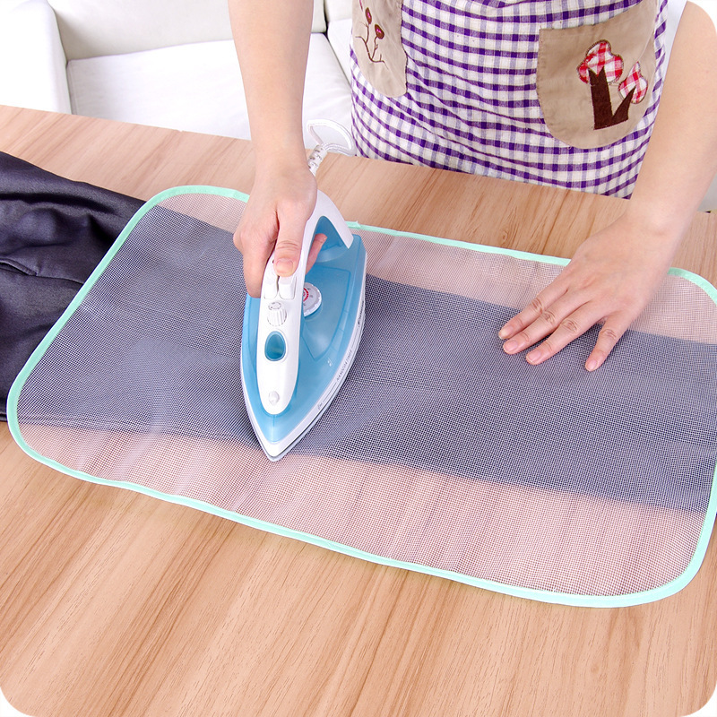Clothes Ironing Protection Pad Cloth Protective Press Mesh Ironing Board Mat Insulation Against Random Colors Ironing Board Cover Anti-Scalding Ironing Non-Stick Mesh Protective Cloth Fabric Protector
