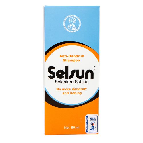 Selsun Anti-Dandruff and Anti-Itchy Scalp Treatment Shampoo-50mL