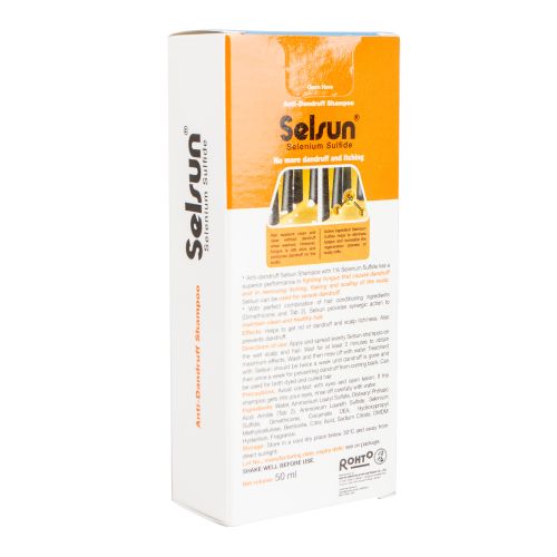 Selsun Anti-Dandruff and Anti-Itchy Scalp Treatment Shampoo-50mL