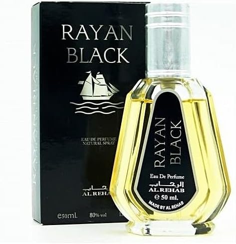 Rayan Black High-quality exotic,longer-lasting,100% Authentic Natural Perfume Spray refreshing combination of green tea and berries-50mL.

stimulating and inviting intr for women and men- 50ml.