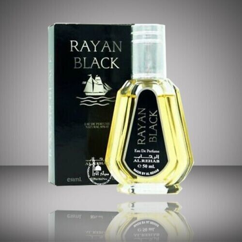 Rayan Black High-quality exotic,longer-lasting,100% Authentic Natural Perfume Spray refreshing combination of green tea and berries-50mL.

stimulating and inviting intr for women and men- 50ml.