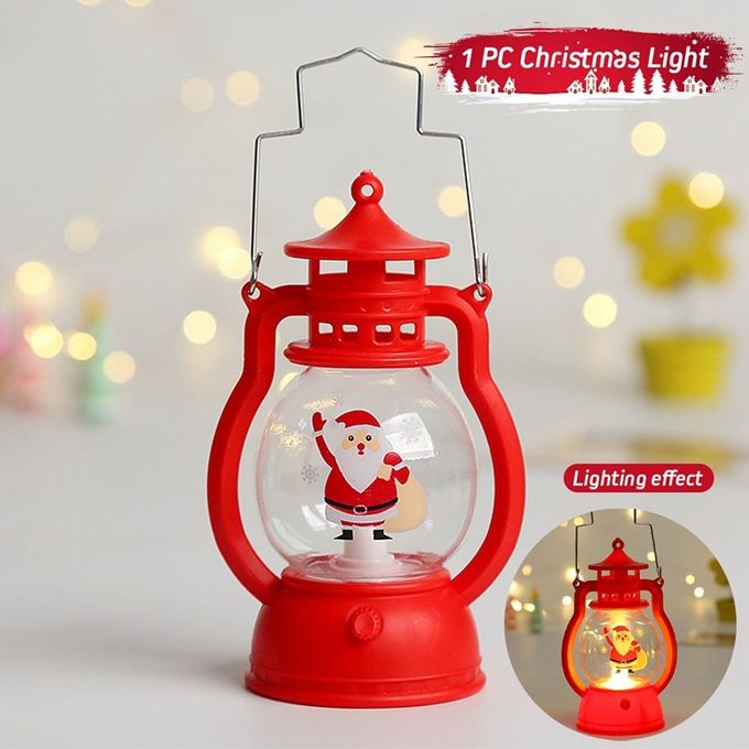 Christmas Night Lights, Christmas Hand-held Lamp, LED Outdoor Hanging Lantern Night Light, Battery Powered, Christmas Lanterns for Xmas Tree Tables, and Home Decor-2 ( PACKS).).omcor.