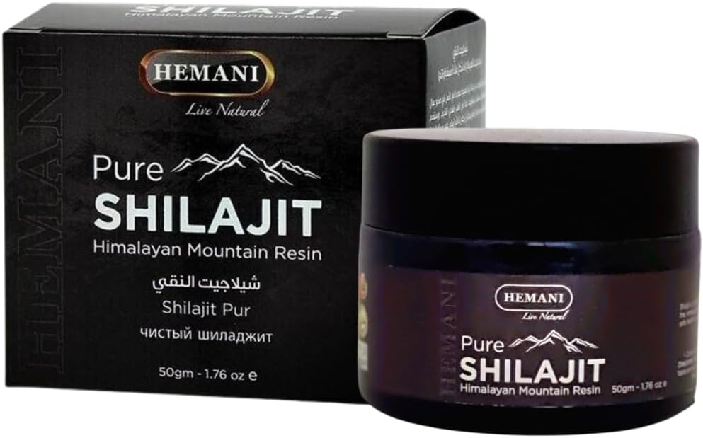 Original Himalayan Shilajit Resin  50g-Gold Grade 100% Pure & Natural Liquid Paste, Rich in Fulvic & Humic Acid, Trace Minerals For  Immune System, Stamina, Vigor & Vitality Booster, Vegan-1 PACK.