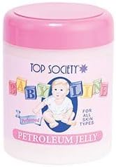 Top Society Baby Line Thick All Skin Types Petroleum Jelly designed for babies to help protect and soothe a baby's delicate skin-500ml.
