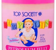 Top Society Baby Line Thick All Skin Types Petroleum Jelly designed for babies to help protect and soothe a baby's delicate skin-500ml.