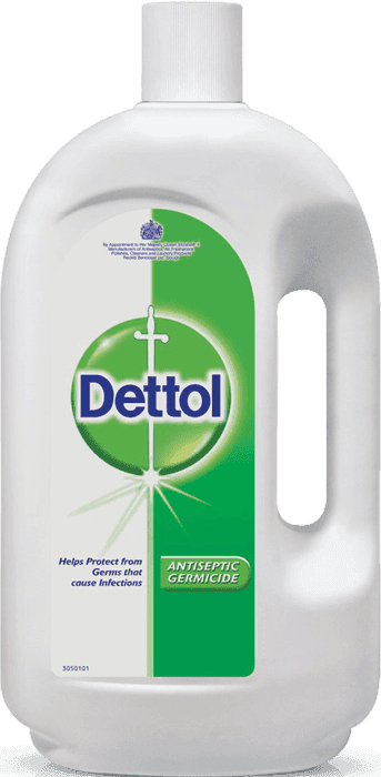 Dettol 3-in-1 Liquid Household, Multi-Purpose Disinfectant, Antiseptic and Antibacterial for First Aid, Surface Disinfection, and Personal Hygiene (Kills 99.9% of Bacteria and Viruses) - 4 Liters.