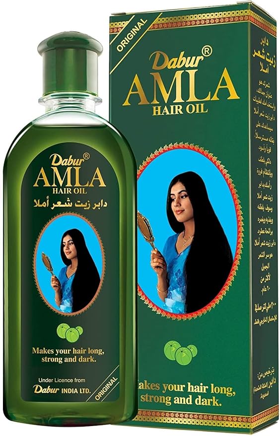 Dabur Amla Hair Oil - Nourishing Indian Oil for Men & Women, for Healthy Long, Strong & Dark Hair Moisturized Hair and Scalp PLUS A Free Wide-Toothed COMB.