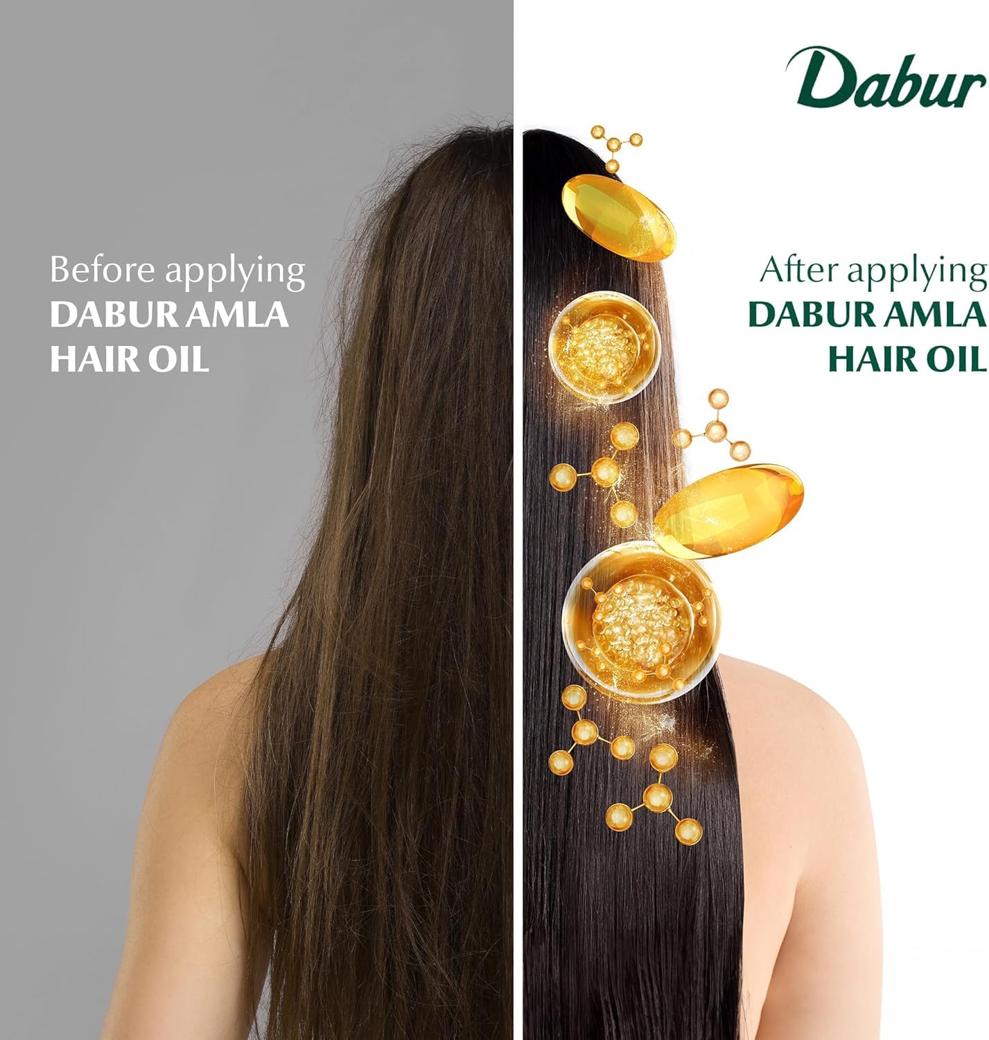Dabur Amla Hair Oil - Nourishing Indian Oil for Men & Women, for Healthy Long, Strong & Dark Hair Moisturized Hair and Scalp PLUS A Free Wide-Toothed COMB.