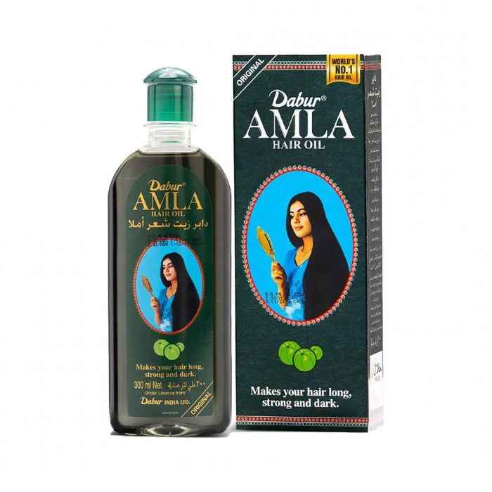 Dabur Amla Hair Oil With Natural Extracts Promotes Nourishment For Long, Strong, & Dark Hair for Men & Women, for Healthy, Moisturized Hair and Scalp (500ml) PLUS A FREE WIDE-Toothed COMB.