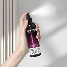 FOISTEN Heat Protectant Spray with Argan Oil, Keratin and Vitamins - Professional Grade Thermal Protector, Leave-in Conditioner, Anti-frizz, Shine and Rinse Free Formula Spray with Free Edge Brush.