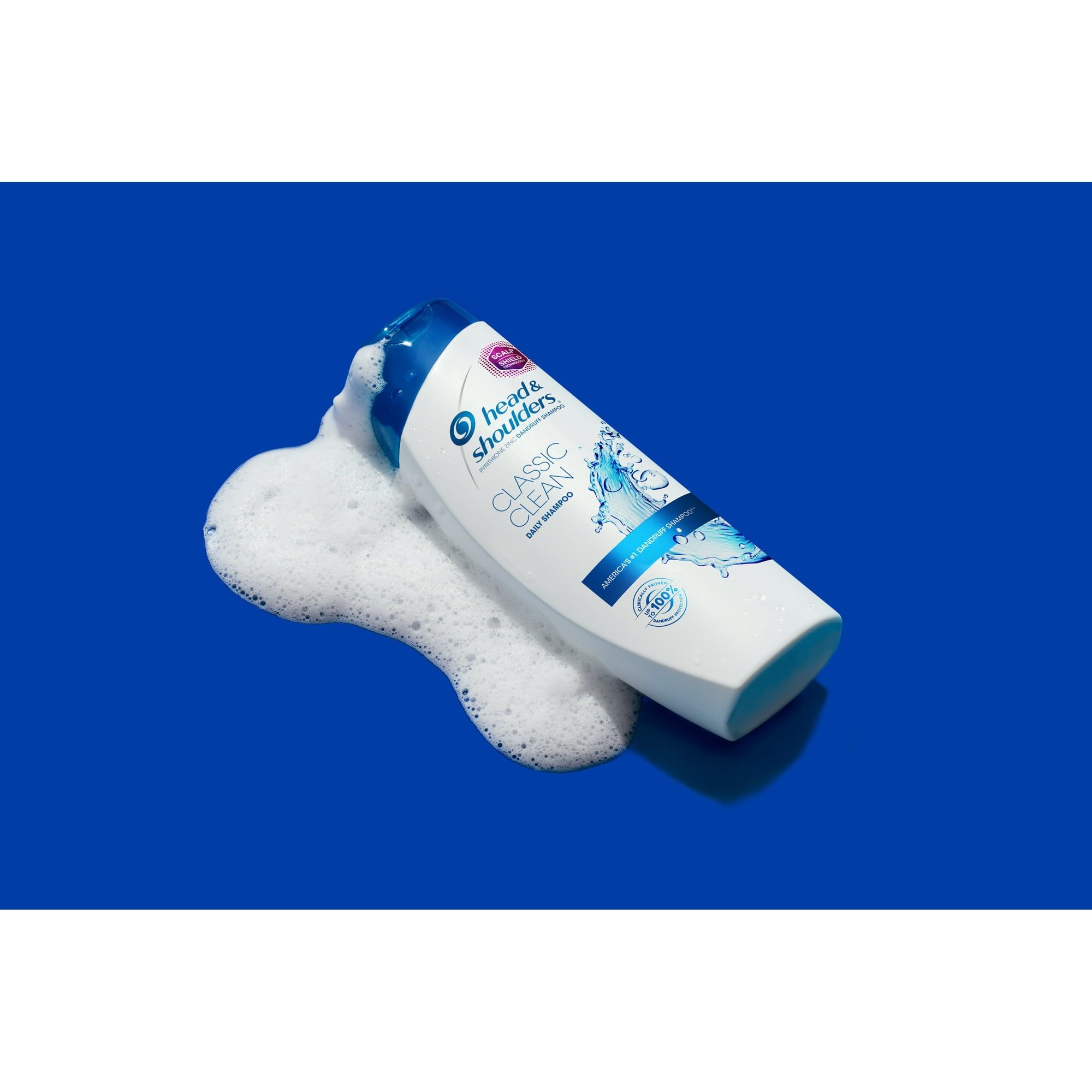 Head and Shoulders Classic Clean Daily-Use Anti-Dandruff Shampoo. The rich-lathering, gentle formula delivers proven nourishment and protection from flakes, itch, oil and dryness for all hair types.