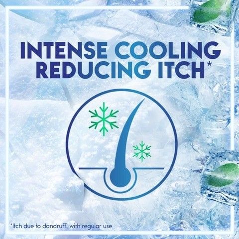 Head & Shoulders Sub-Zero Freshness removes up to 100% of visible dandruff for all hair Types:colored, chemically treated hair & leaves your scalp feeling intensely cool with a -5 °C sensation- 400ml.