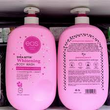 Eos Shea Better 24 Moisture Vanilla Cashmere Body Wash,7 Nourishing oils + Vitamin E Soothing protection for dry skin Creamy Gel Formula, Paraben & Phthalate Free-1000ml Plus-Free Wash Loofah Sponge.