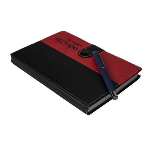 Diary 2026 Appointment Book & Planner-Daily Planner from Jan 2026-Dec 2026- Various Available include:Red-Black,Brown,Blue-Black,Green-Black and Brown-Black-with A FREE PEN.