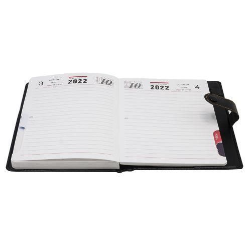 Diary 2026 Appointment Book & Planner-Daily Planner from Jan 2026-Dec 2026- Various Available include:Red-Black,Brown,Blue-Black,Green-Black and Brown-Black-with A FREE PEN.