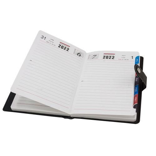 Diary 2026 Appointment Book & Planner-Daily Planner from Jan 2026-Dec 2026- Various Available include:Red-Black,Brown,Blue-Black,Green-Black and Brown-Black-with A FREE PEN.