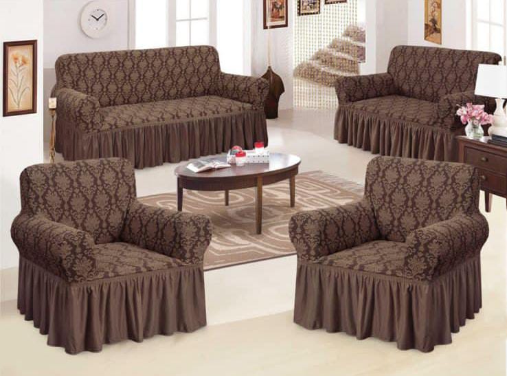 [OFFER!!!] [OFFER!!!]  High Quality Durable 7 seaters ;3:2:1:1 Jacquard loose covers