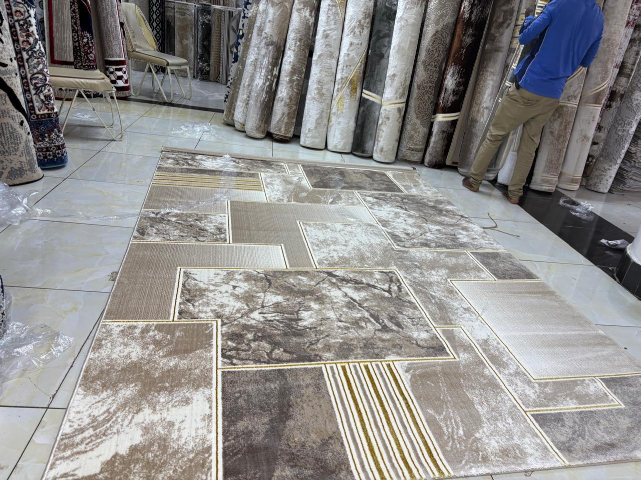 🔴 LAST CHANCE OFFER 🔴 - NEW ARRIVAL!!!  [ 5 X 8 ] 1Pc Classy High Quality Home Milach Carpet At Affordable price