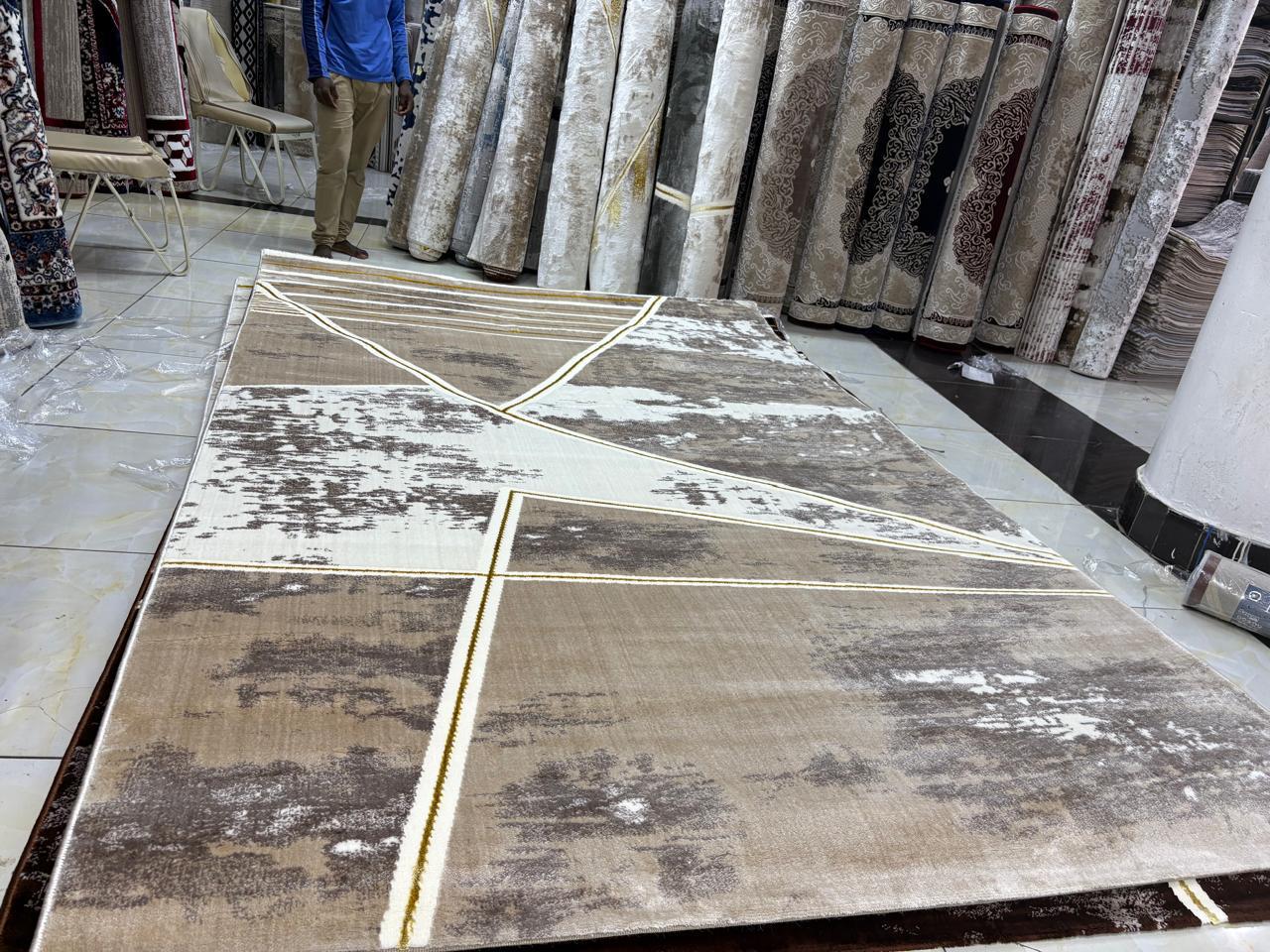🔴 LAST CHANCE OFFER 🔴 - NEW ARRIVAL!!!  [ 5 X 8 ] 1Pc Classy High Quality Home Milach Carpet At Affordable price