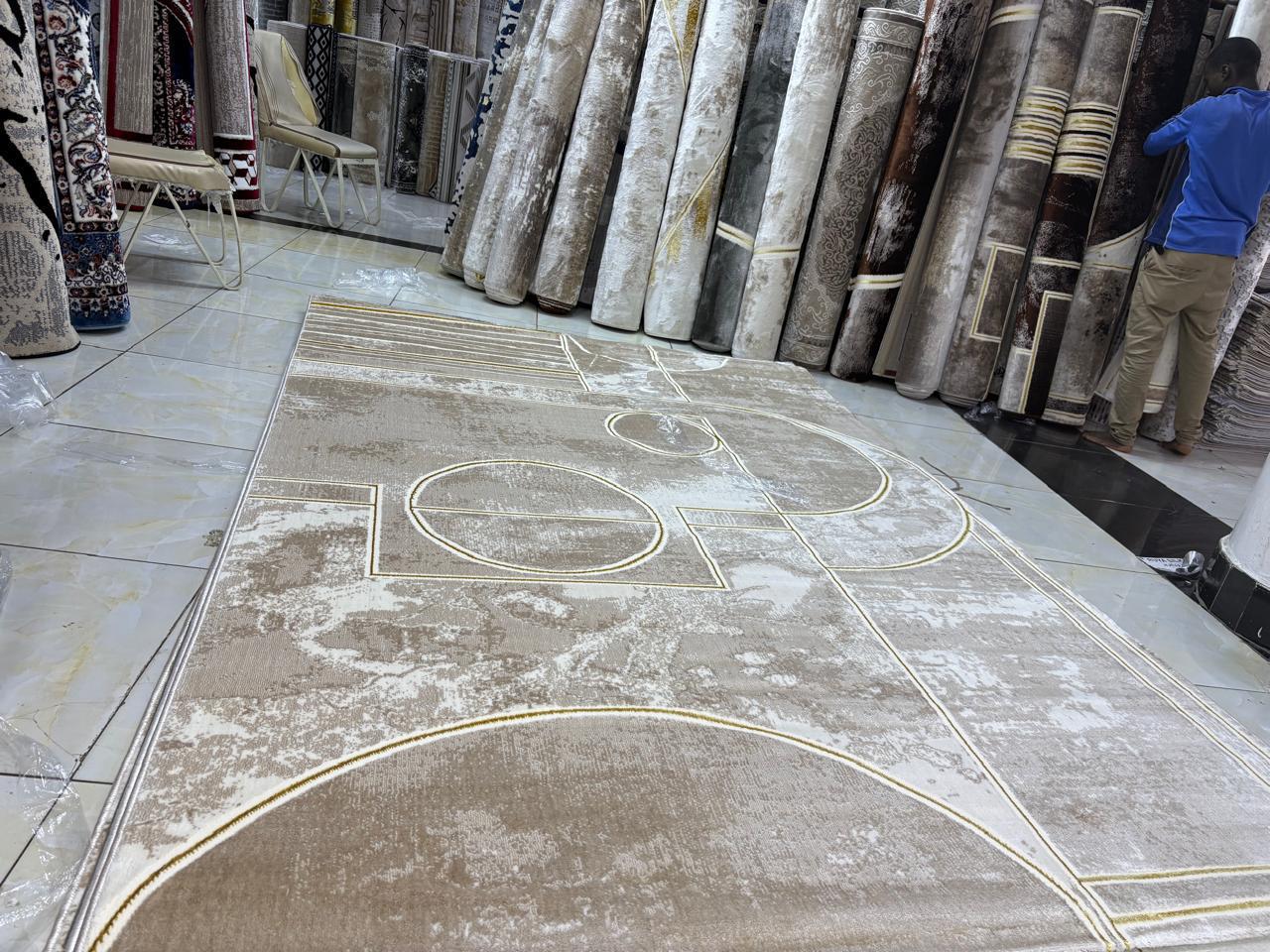 🔴 LAST CHANCE OFFER 🔴 - NEW ARRIVAL!!!  [ 5 X 8 ] 1Pc Classy High Quality Home Milach Carpet At Affordable price
