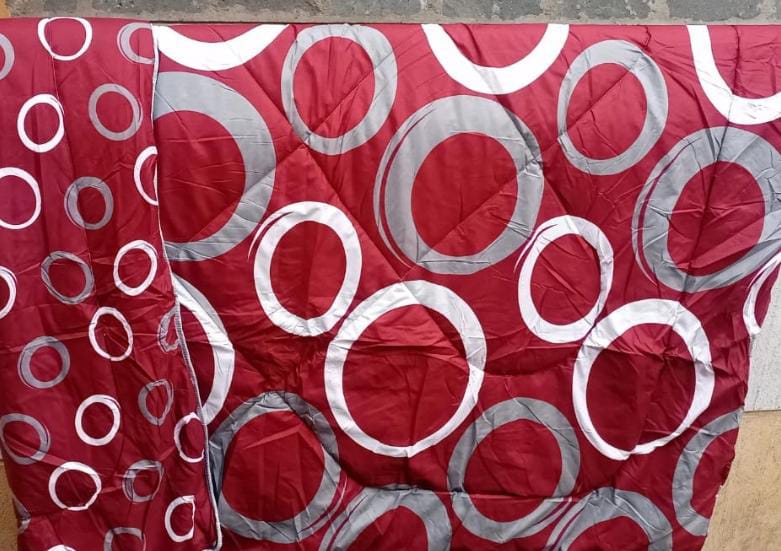 🔥 HOT SELL OFFER 🔥 [6 x 6] High-Quality Affordable Binded Duvet Set – 1 Duvet ✨1 Bedsheet ✨2 Pillow Cases | Soft Cotton, Classic, All-Season, Luxury Bedroom