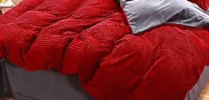 [ 6 X 6 ] 1Pc High Quality Comfortable Single velvet woolen duvet at Affordable Price