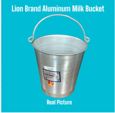 [🔥SPECIAL LIMITED OFFER🔥 🥑🌽ONLY AT KILIMALL !!! ] 1Pc Brand New High Quality Lion Brand Aluminum Milk Bucket 10Ltrs  at Affordable Price