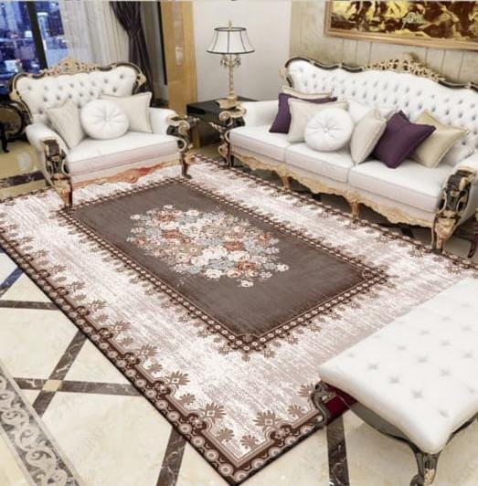 [ MAKES IT EASY AND SAVES COSTS 🤩🤩✨ !!! ]  1Pc Size 5X8 Classy Brand New High Quality Stylish and Luxurious HD Carpets .That Matches and Fits Perfectly With Your Home Decor ✨👌