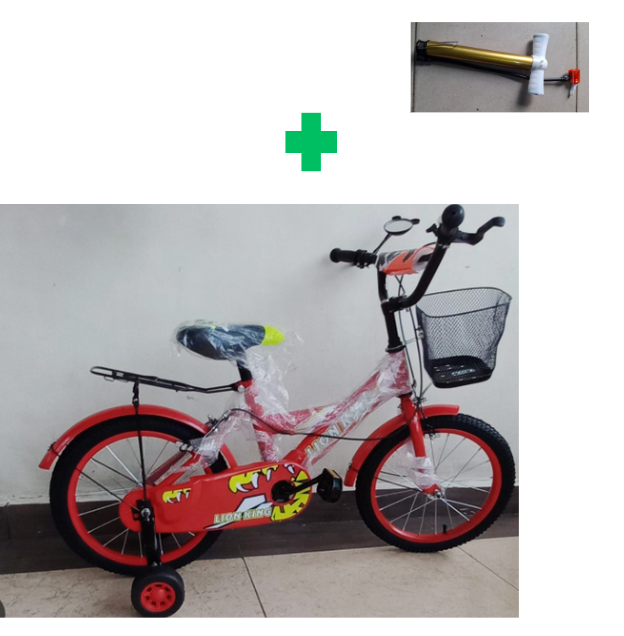 [ GRAB IT AT LOW PRICE+ ADDED OFFERS 🤩🤩✨ !!! ] Brand New Very Quality Durable & Stylish Kids Lion King Bike Size 16''(5-10Yrs) .That Comes With A Free Pump( Random Color) At Affordable Price