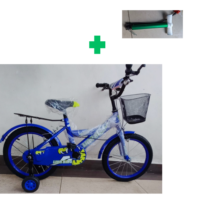 [ GRAB IT AT LOW PRICE+ ADDED OFFERS 🤩🤩✨ !!! ] Brand New Very Quality Durable & Stylish Kids Lion King Bike Size 16''(5-10Yrs) .That Comes With A Free Pump( Random Color) At Affordable Price