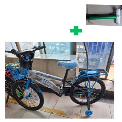 [ GRAB IT AT LOW PRICE+ ADDED OFFERS 🤩🤩✨ !!! ] Brand New Very Quality Durable & Stylish Sky fly Kids  Bike Size 20''(9-16Yrs) .That Comes With A Free Pump( Random Color) At Affordable Price