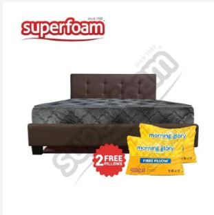 🔑 LOCK IN THIS DEAL !!] 🎁 2 FREE Pillows! | SUPERFOAM Morning Glory 8-Inch Quilted Heavy Duty Mattress 🌞🛏️ | Extra Thick 💪 | Premium Quilted Top 🧵 | Built for Real-Life Comfort 💯
