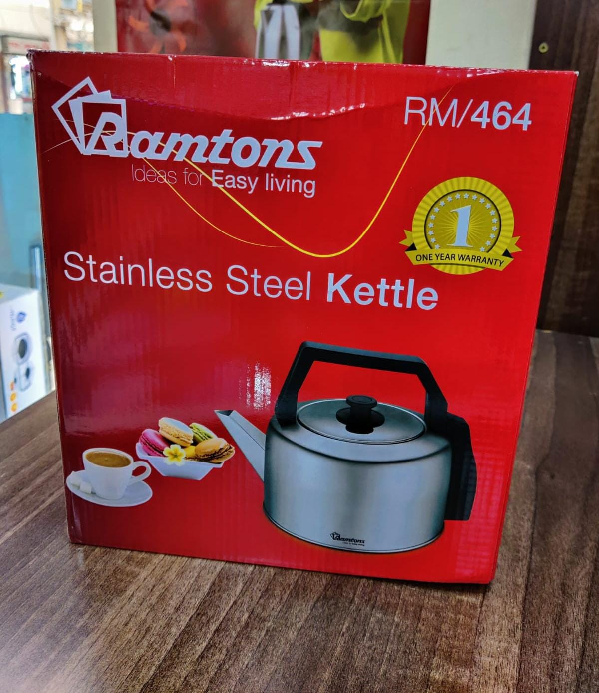 🔥 🛒 VALUE OFFER 🛒 – 1 PC Ramtons Traditional Kettle 5 Litres RM464 – Durable, High-Quality & Affordable