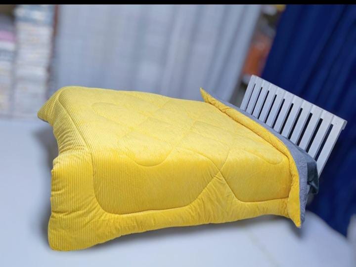 🟡 REGULAR OFFER 🟡 - 1 PC Velvet Duvet Set: 1 Duvet, 1 Sheet & 2 Pillowcases, Size 6×7, Soft, Luxurious & Affordable