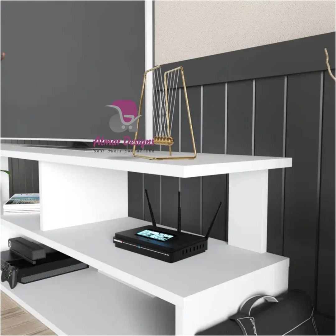 Mexico Modern TV Stand – Sleek Entertainment Unit for Living Rooms in Kenya- Fits Upto 55" TV