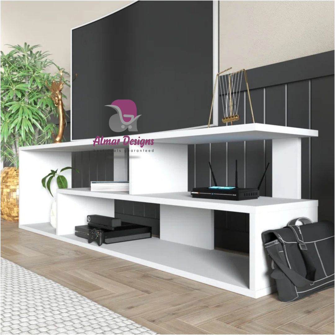 Mexico Modern TV Stand – Sleek Entertainment Unit for Living Rooms in Kenya- Fits Upto 55" TV