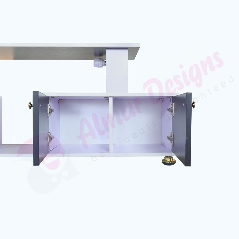 Istanbul 2 Modern TV Stand with LED Lights – Stylish Entertainment Unit for Contemporary Living Rooms in Kenya