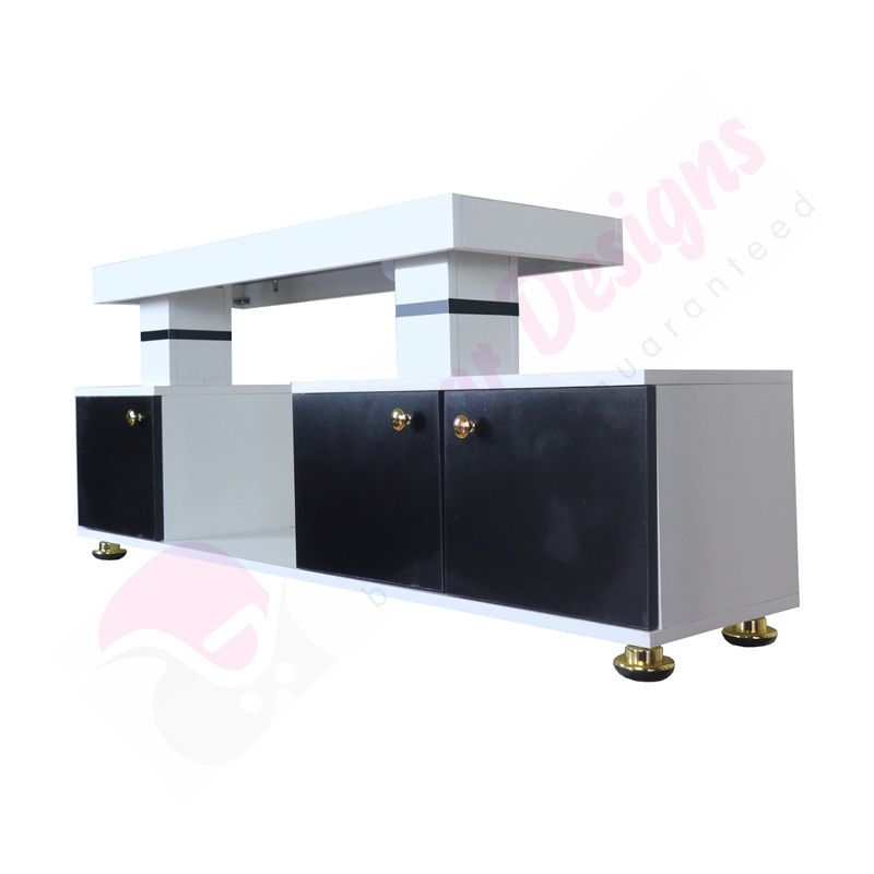 Istanbul 1 Modern TV Stand with LED Lights – Sleek Entertainment Unit for Stylish Living Rooms in Kenya