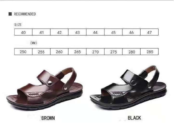 FEELING Men's sandals Summer new men's beach shoes PVC lightweight breathable anti-slip wear-resistant soft sole men's dual-use cool slippers