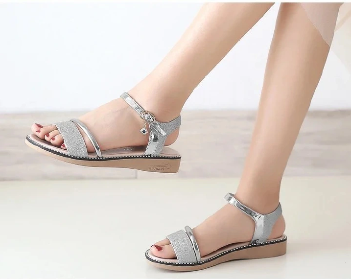 FEELING New Women’s shoes Sandals open-toe casual flats shoes fashion women&apos;s flats ladies shoes