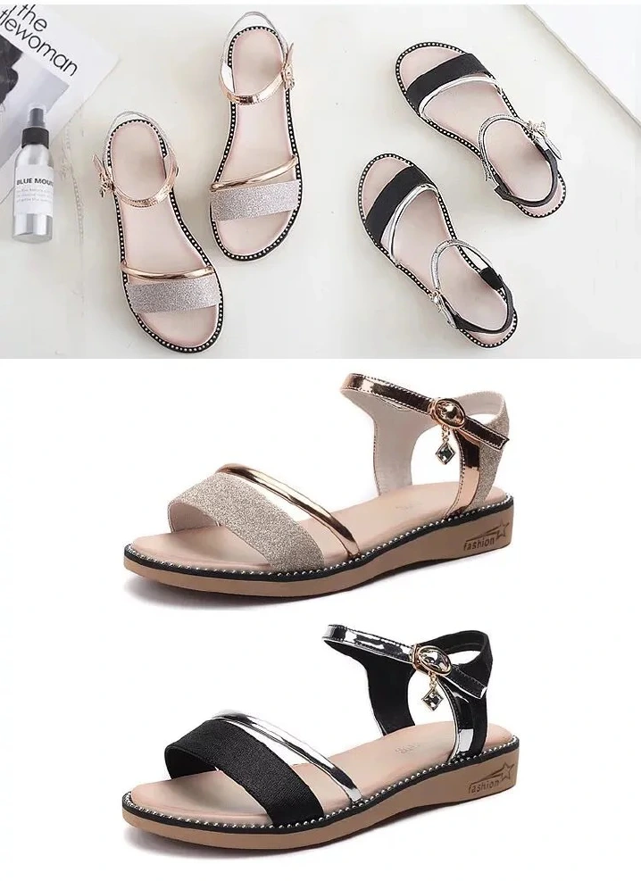 FEELING New Women’s shoes Sandals open-toe casual flats shoes fashion women&apos;s flats ladies shoes