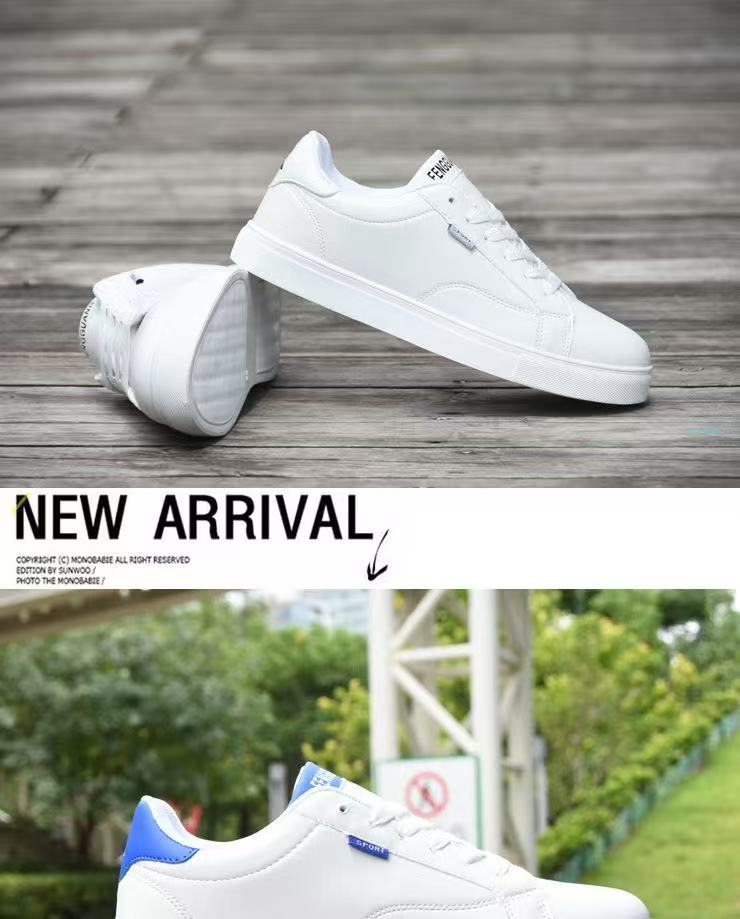 [New·Hot Sale] Men's Flat Shoes Soft Bottom Breathable Leather Sports Shoes Fashionable Cool and Handsome Men's Shoes Men's Shoes Sports Shoes Men's Shoes