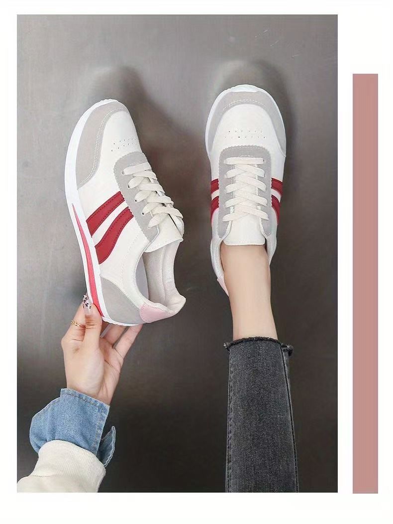 FEELING [New·Hot Sale] Size 37-43 Forrest Gump shoes canvas women's shoes sports shoes women's breathable soft sole fashion shoes casual shoes ladies running shoes